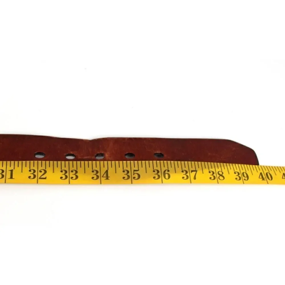 Fossil BROWN GENUINE LEATHER 1.5